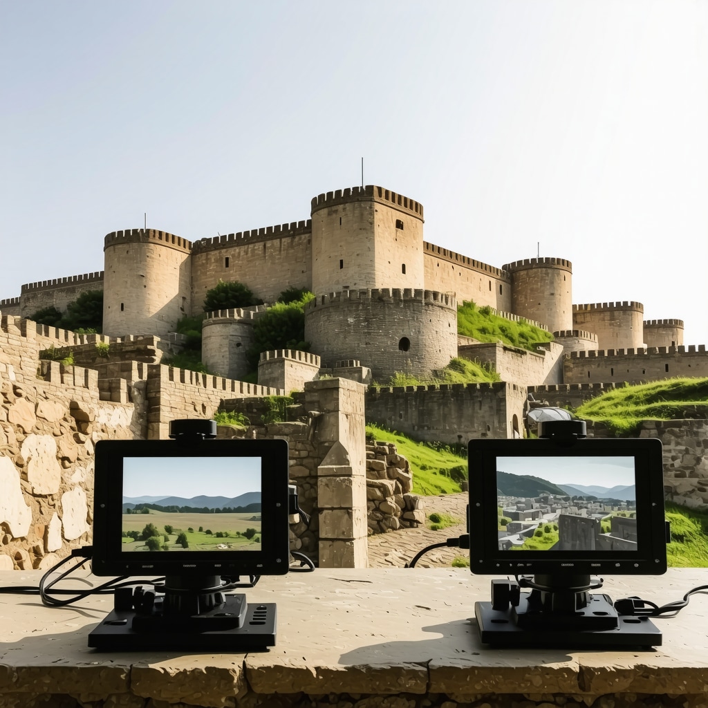 Medieval fortress of Veliko Tarnovo with laser scanning and 3D restoration technology