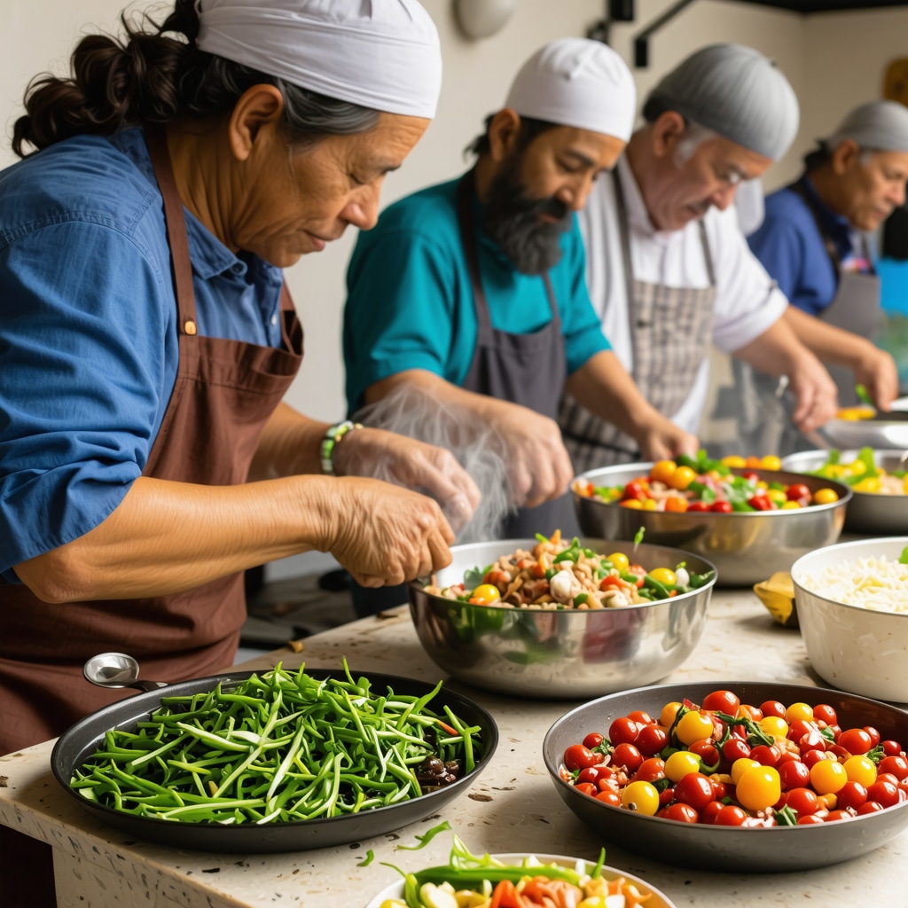 Localnici și turiști gătesc împreună preparate tradiționale albaneze în Vlorë, cu ingrediente proaspete locale