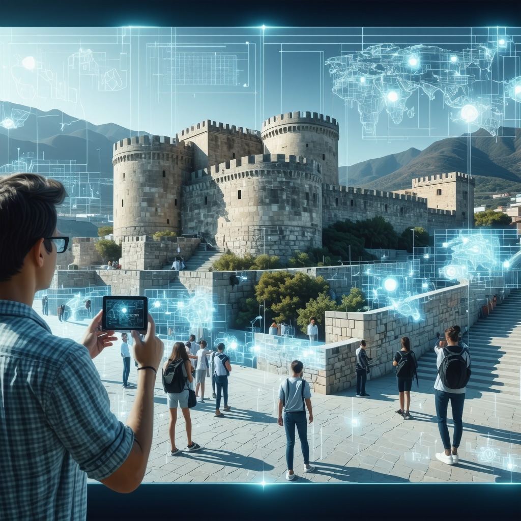 3D scanning and augmented reality technology used for heritage conservation at Nafplio's Palamidi fortress
