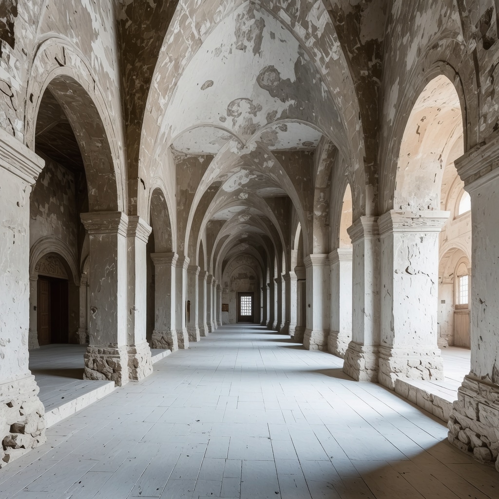 3D digital scan rendering of Ottoman mosque interior in Bursa for heritage conservation