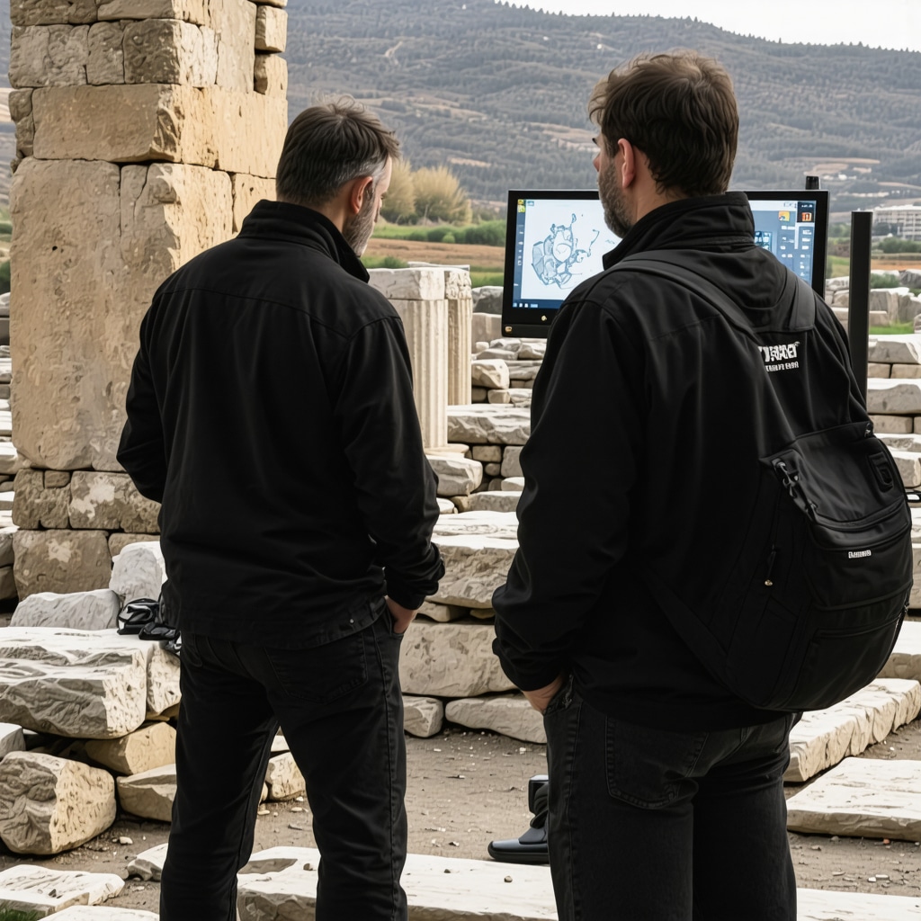 Archaeologists using advanced digital technologies to scan and reconstruct ancient ruins at Stobi site