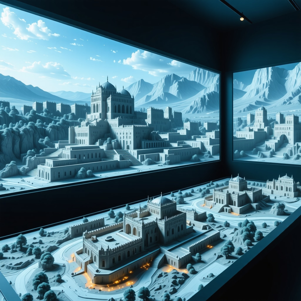 Holographic 3D models of Edirne monuments in a futuristic conservation lab