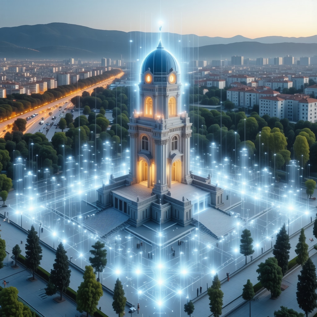 Augmented reality and 3D digital mapping applied to a historic monument in Pristina cityscape