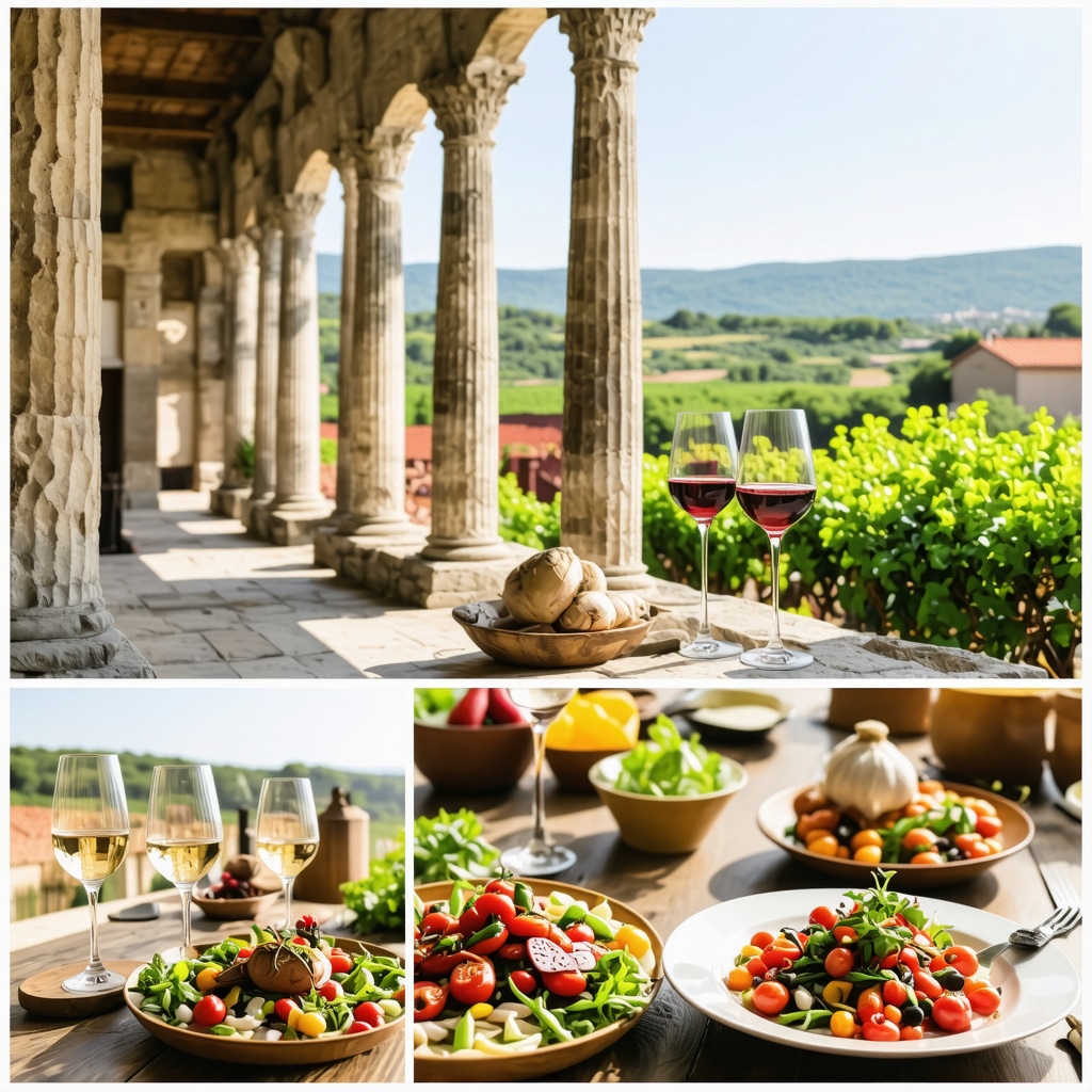 Colaj cu tur privat la ruine romane, degustare de vinuri și atelier culinar tradițional în Durres