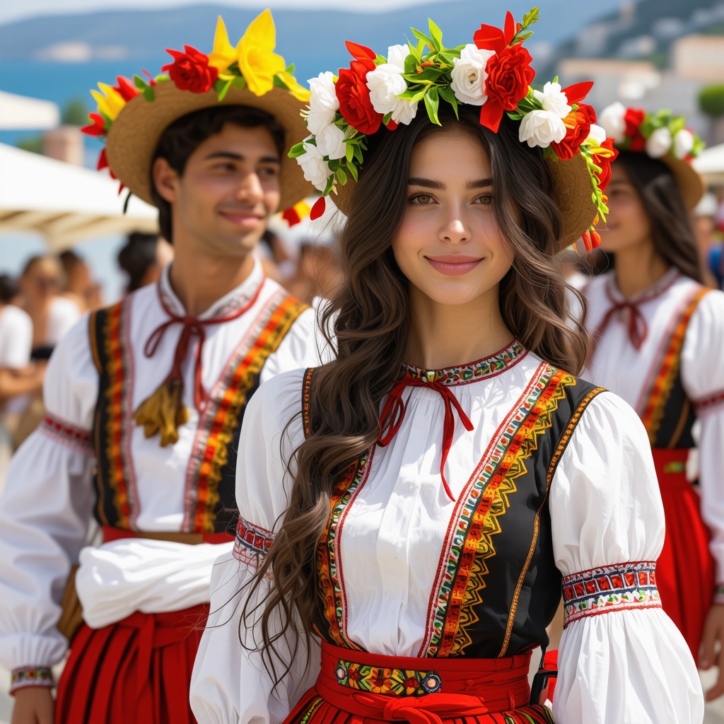 Festival de vară în Vlorë cu costume tradiționale, tehnologie digitală și transport ecologic pe fundalul Mării Adriatice