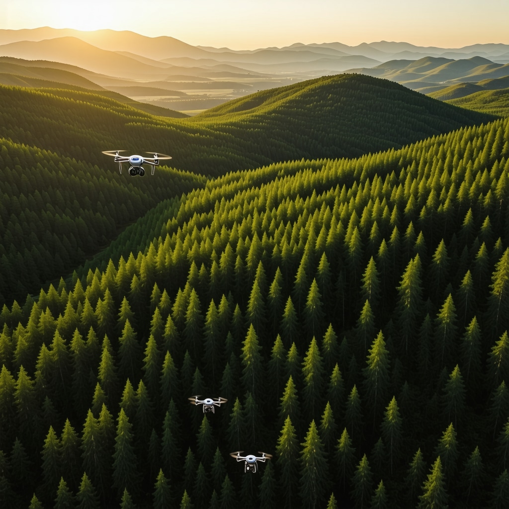 Drones and IoT sensors monitoring biodiversity in a protected mountainous park near Kumanovo, Macedonia