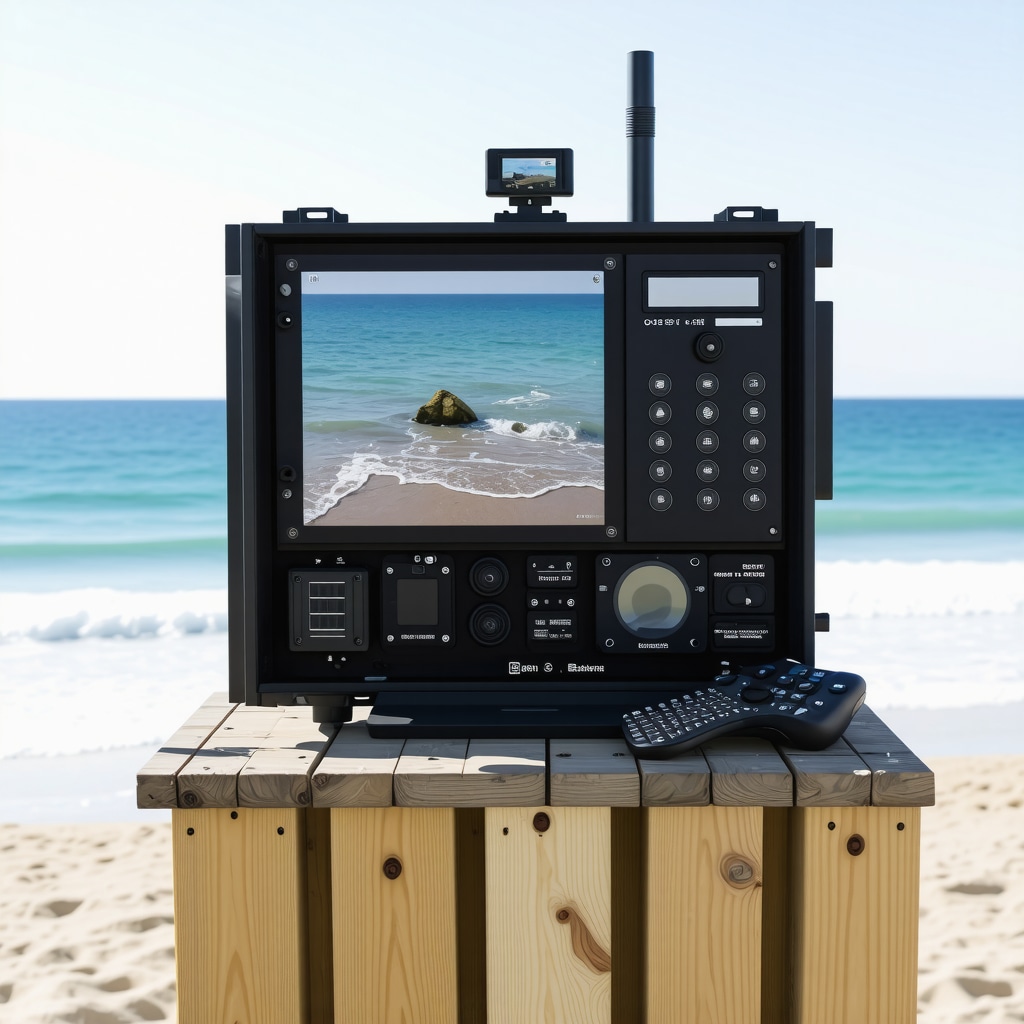 IoT sensors monitoring beach and sea to support sustainable tourism in Mamaia