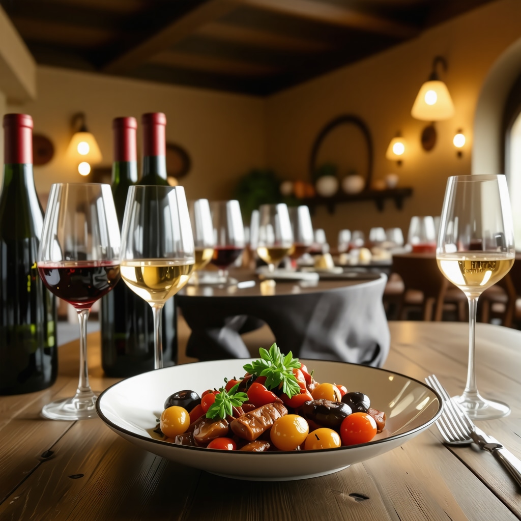 Sommelier pairing vinuri locale cu mâncare tradițională bulgară într-un decor rustic modern la Veliko Tarnovo