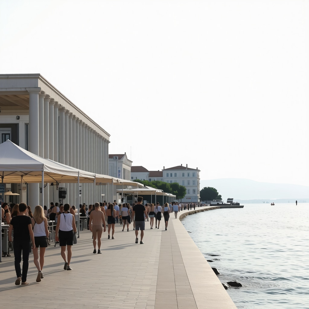 Zadar: Plimbări pe faleza și evenimente culturale
