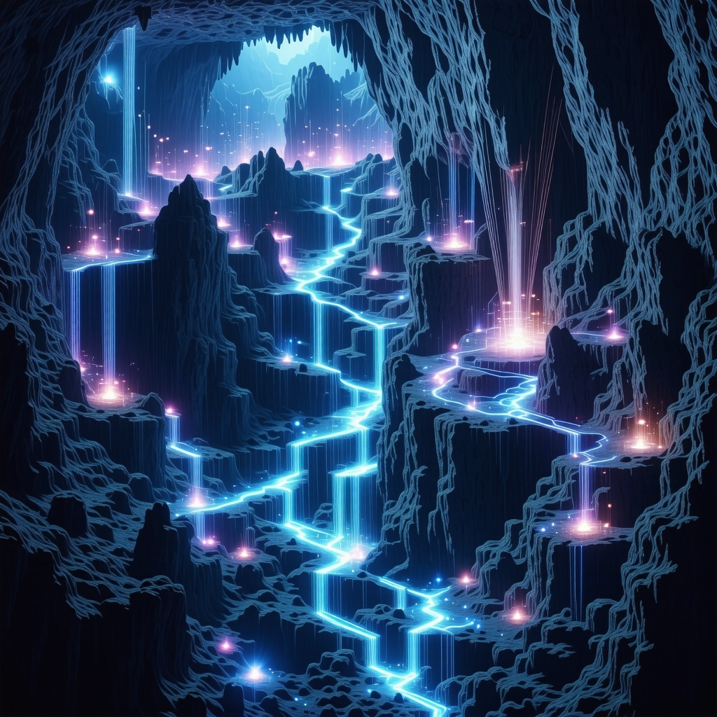 Advanced 3D mapping and AI data visualization of Peșterii Postojna cave system