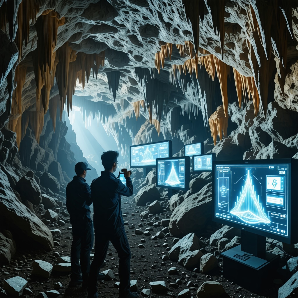 LIDAR scanning and augmented reality technology used inside Peștera Postojna cave for monitoring and visitor engagement