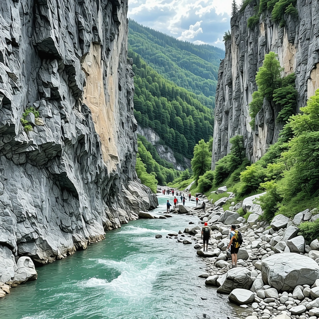 Canionul Rugova: Aventură și relaxare într-un loc ascuns