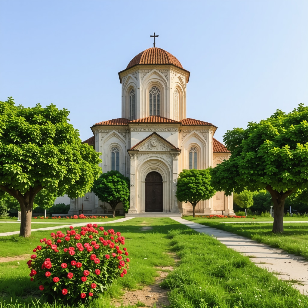 Descoperă frumusețea mănăstirii Gračanica din Serbia