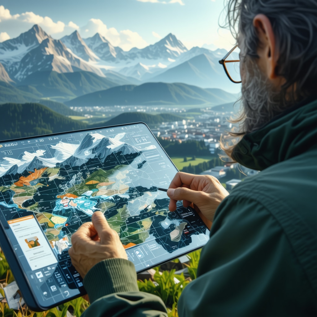 Interactive digital map with augmented reality in Krushevo showcasing sustainable tourism and cultural heritage
