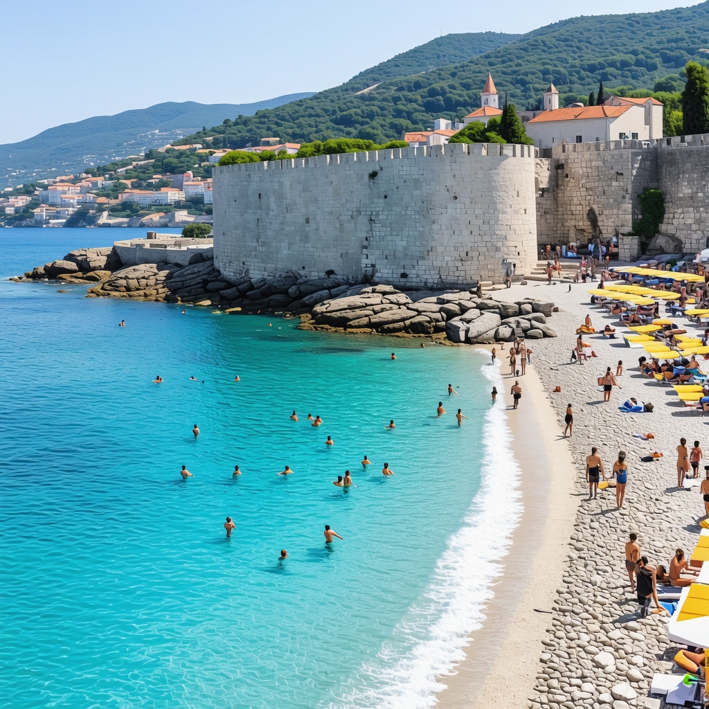 Explorarea plajelor și istoriei din Dubrovnik în 2024
