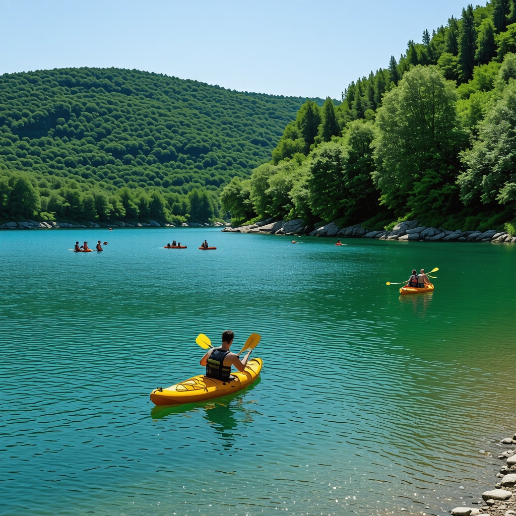Lacul Srebrno: Activități de aventură și relaxare în Serbia