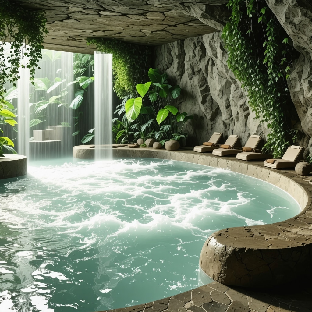 Hydrotherapy equipment and natural thermal springs in Vrnjačka Banja spa