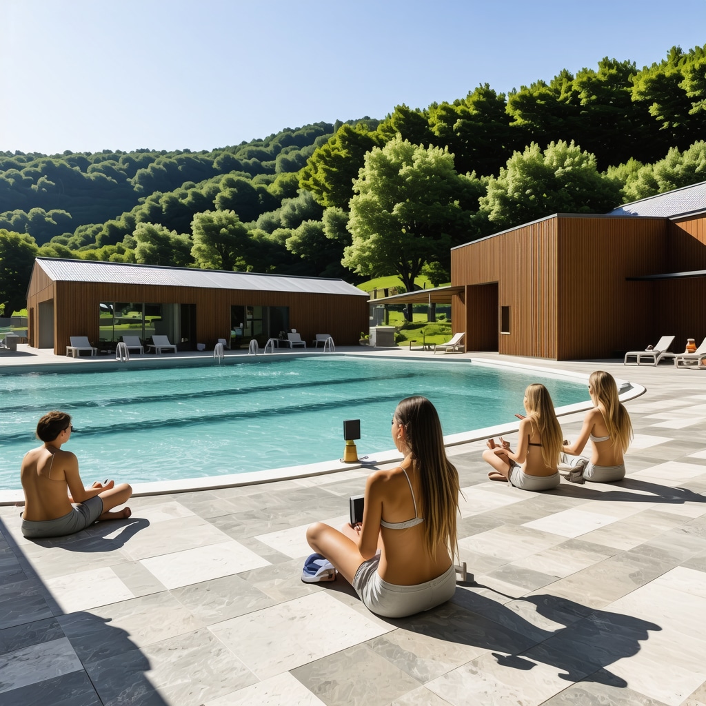 Green spa resort with digital health monitoring and community volunteers in Vrnjačka Banja