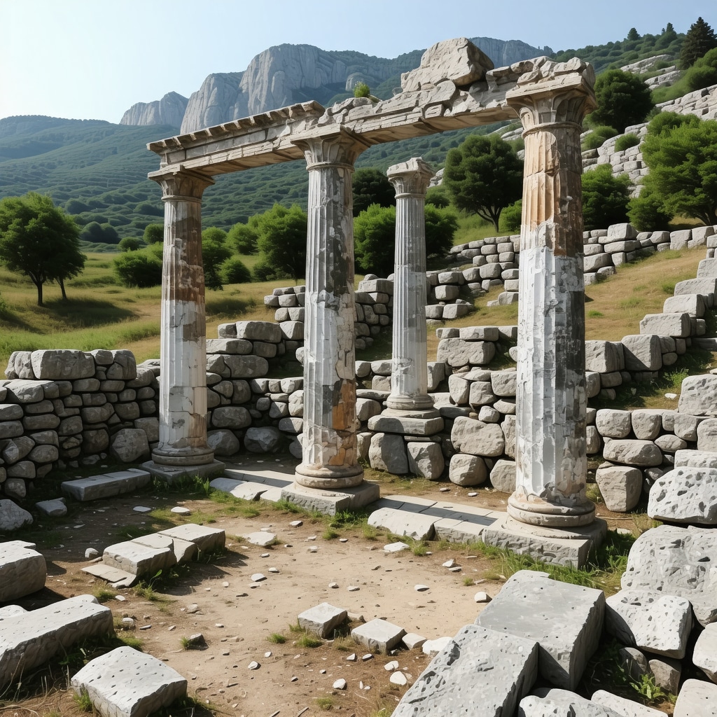 Scanare laser 3D a ruinei antice Stobi în contextul conservării patrimoniului