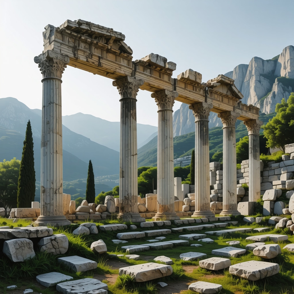 Vizitează siturile arheologice fascinante din Delfi, Grecia