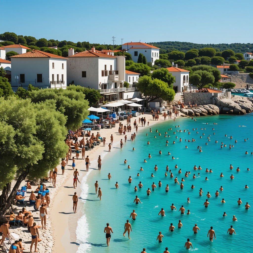 Vodice în sezonul cald: Plaje, distracție și tradiții