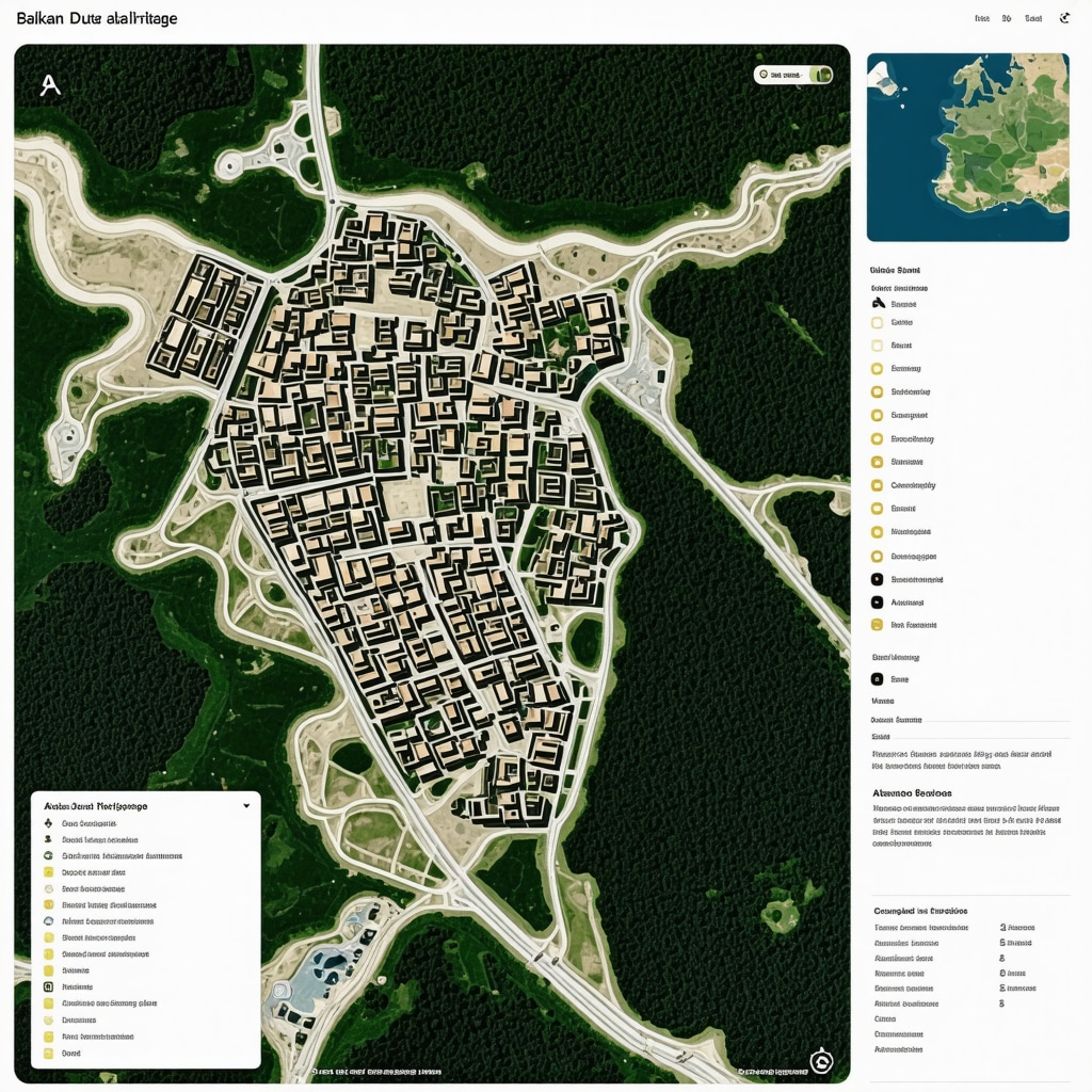 Advanced conservation technology integrating drone mapping and AI data on Balkan cultural heritage site
