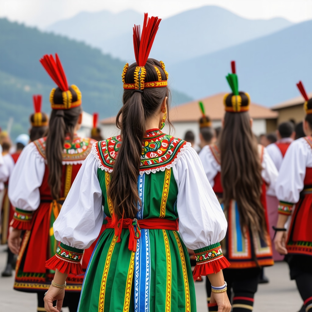 Festival cultural în Kumanovo cu costume tradiționale și peisaje montane