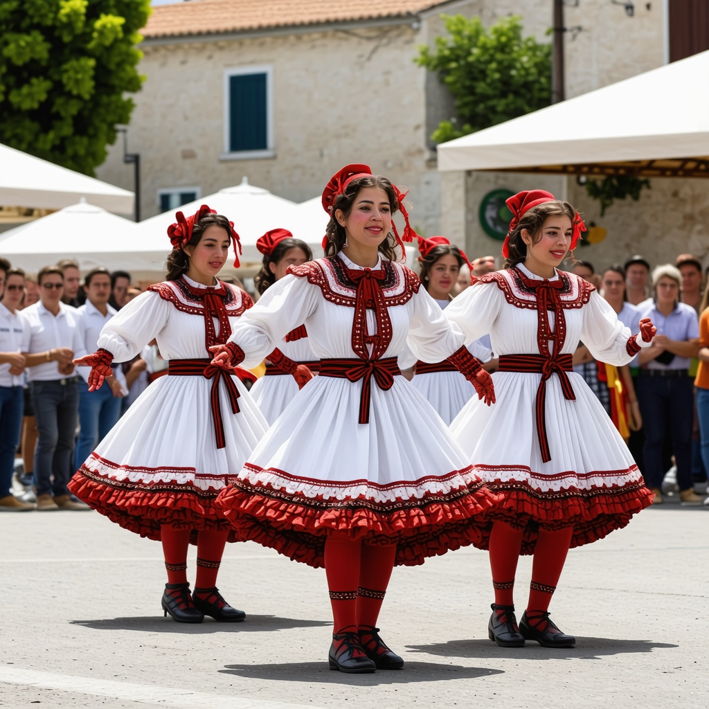 Festival cultural în Biograd cu costume tradiționale și dansuri autentice.