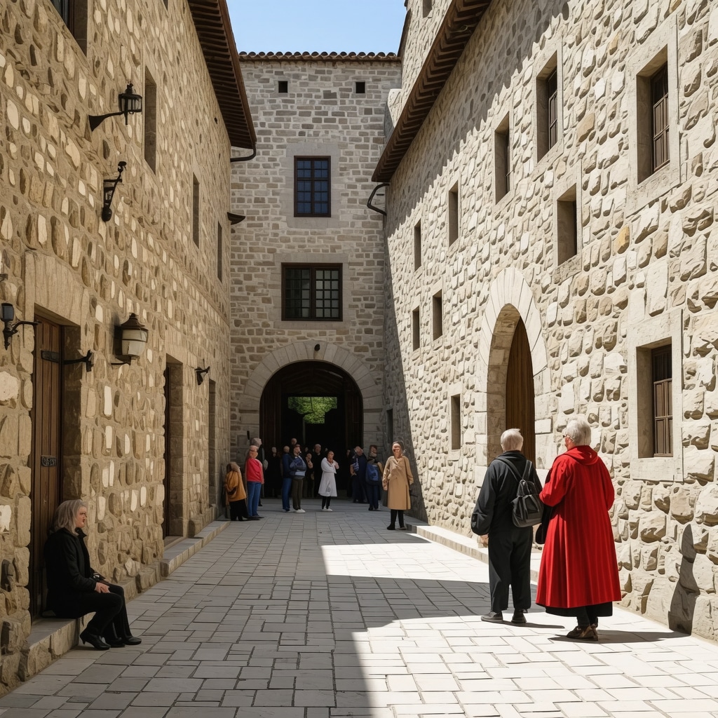 Restored UNESCO site in Balkans with active community engagement.