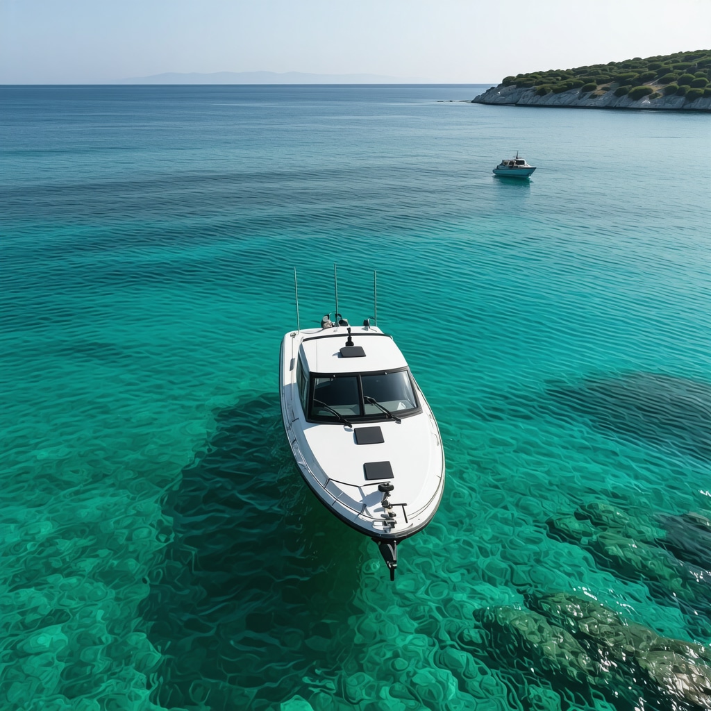 Drone și aplicații de realitate augmentată explorând coasta Vodice