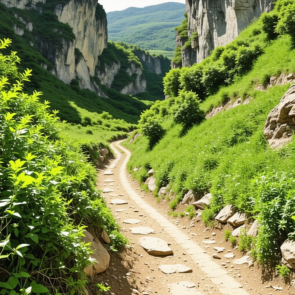Traseu montan în Balcani cu peisaje impresionante