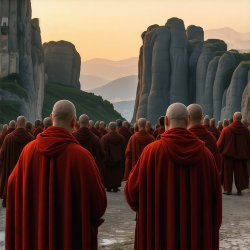 Meteora: Tradiții și Rituale Religioase în 2024, Atmosferă Divină