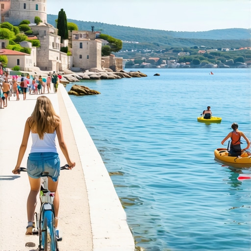 Zadar: Trasee de bicicletă și activități nautice în Croația în 2024
