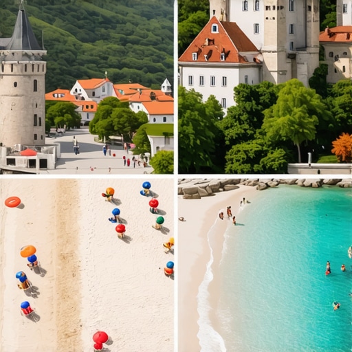 Top Destinații de Vis al Balcanilor: Cetinje, Castelul Peleș și Mamaia în 2024