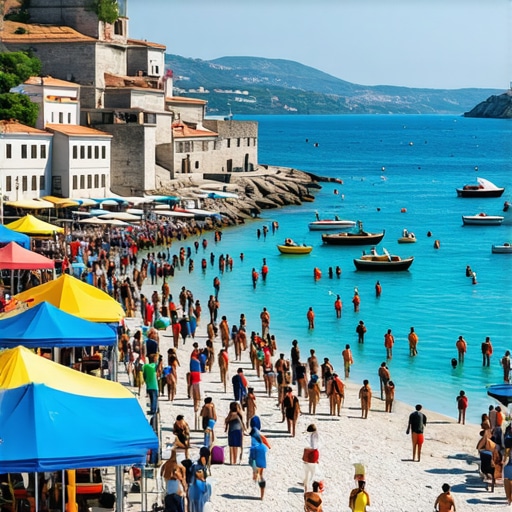 Ulcinj în 2024: Cele mai bune plaje și festivaluri marine