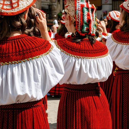 Festival tradițional balcanic în peisaj natural Festival balcanic tradițional în peisaj natural vibrant