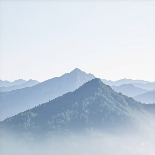 Peisaj montan spectaculos în Balcanii de Nord