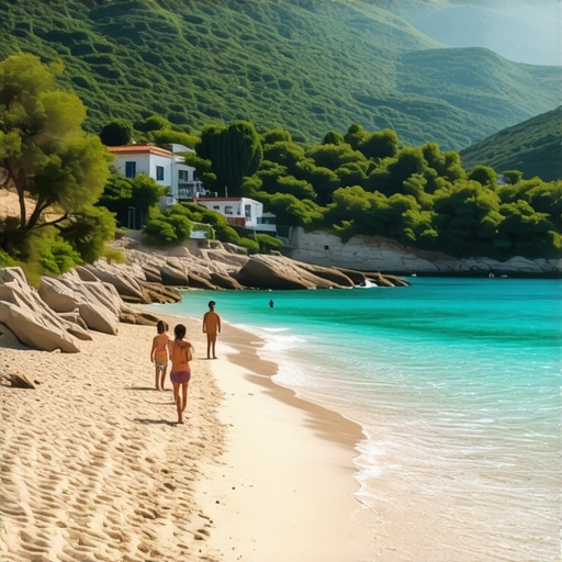 Himara 2026: Plaja Livadh și de ce este preferata familiilor cu copii