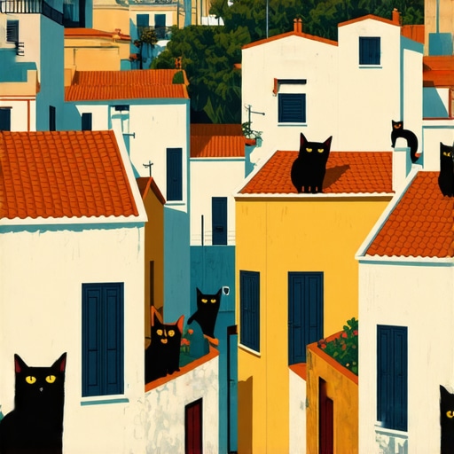 Kotor 2026: Unde se ascund pisicile orașului pe timpul zilei