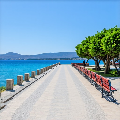 Saranda 2026: O zi de plimbare pe faleza renovată în 2026