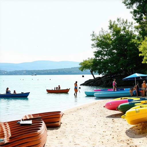 Struga 2026: Plaja de pe lac și sporturile nautice ieftine