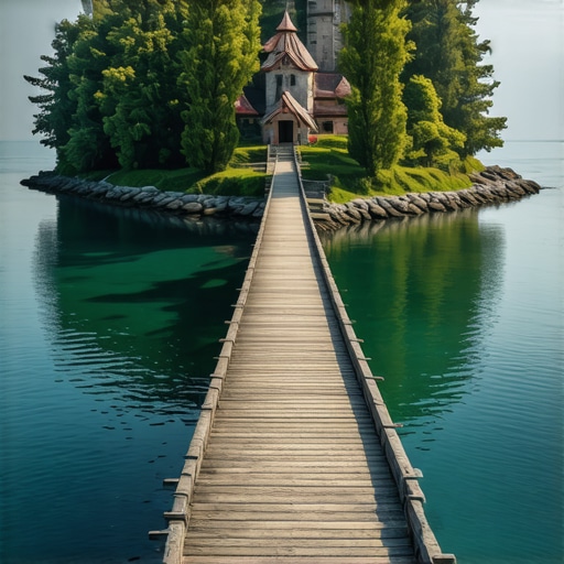 Zvernec 2026: Mănăstirea de pe insulă și podul de lemn nesfârșit