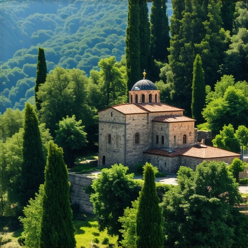 Serbia 2026: Mănăstirea Studenica – giuvaierul bizantin din munți